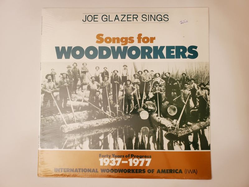 Joe Glazer Songs for Woodworkers vinyl record